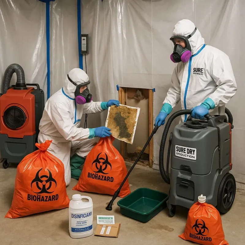 Contaminated Water Handling Protocols process in Jackson, CA