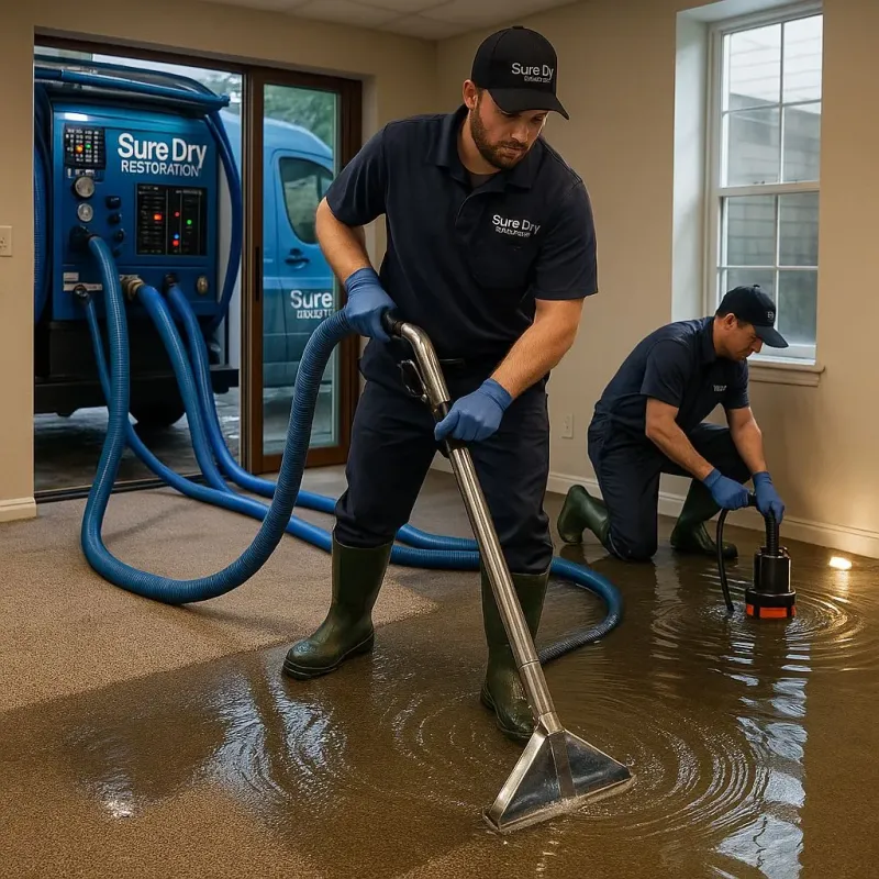 Water Extraction and Removal process in Jackson, CA